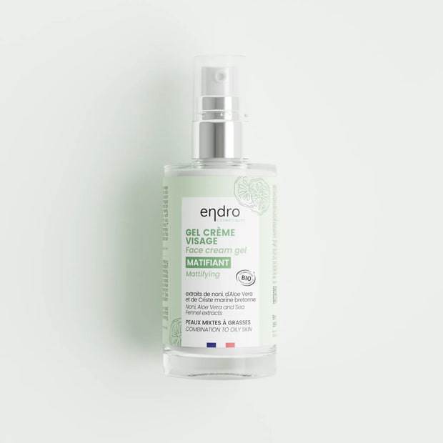 Gel-crème visage matifiant